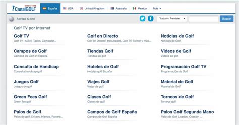 Mejores páginas para ver Golf en directo gratis 2024 .